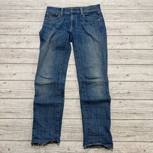 Vintage Polo Ralph Lauren Jeans Women's 25 Blue Denim Straight Leg Mid Rise Fit